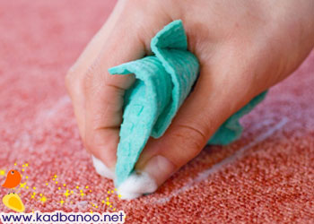 تمیز کردن فرش با استفاده از مواد طبیعی