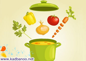 حفظ طعم و رنگ سبزیجات به هنگام پخت