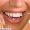 طریقه صحیح استفاده از نخ دندان